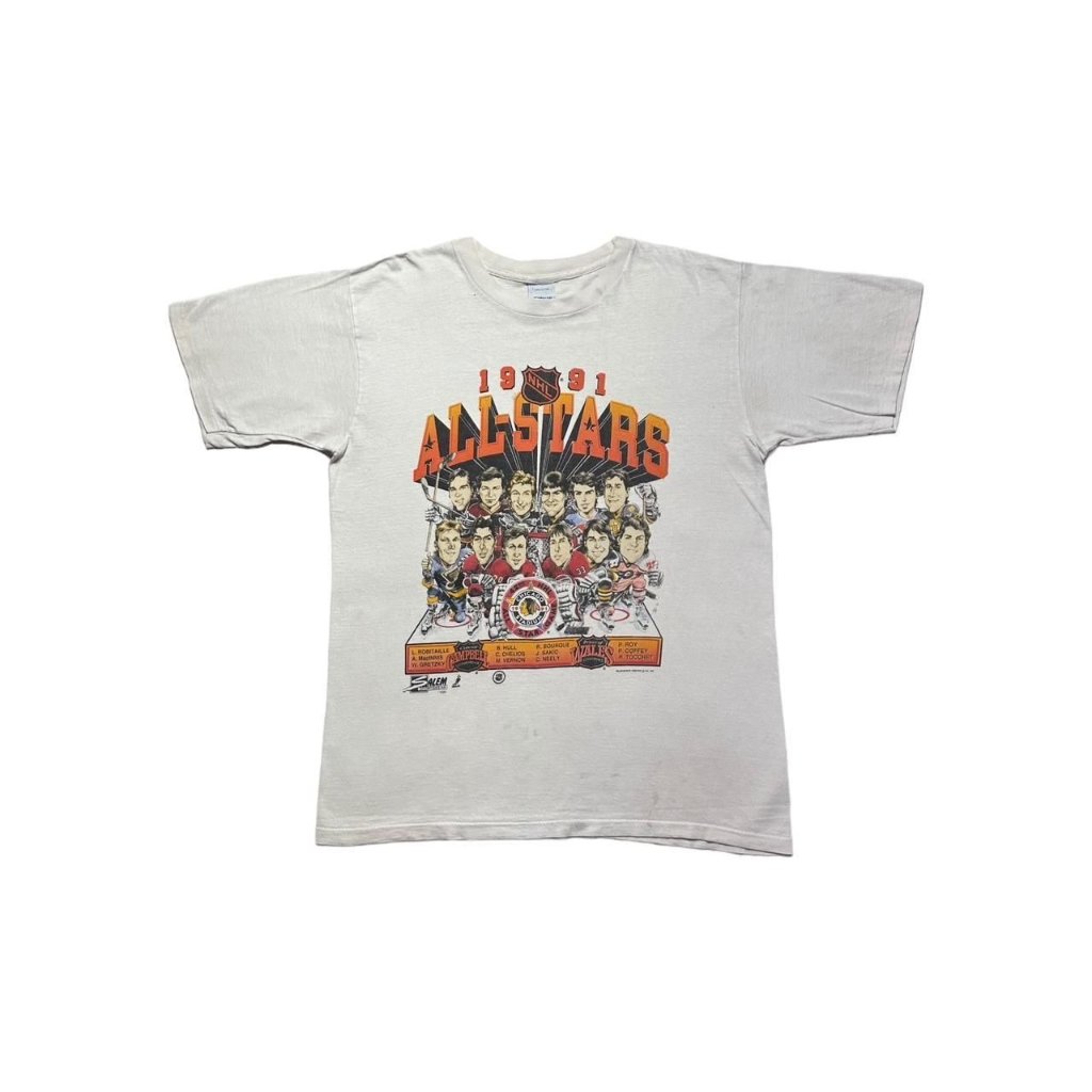 Vintage Nhl All Star Weekend 1991 Salem TShirt